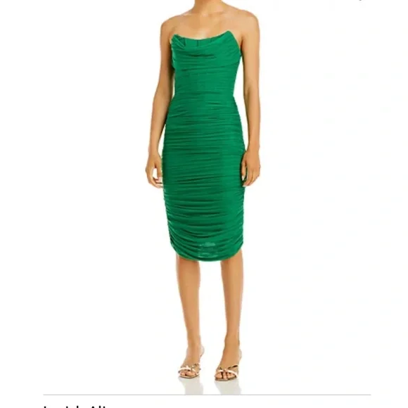 green emerald velvet dress Elegant Hunter Green One Shoulder Midi Dress